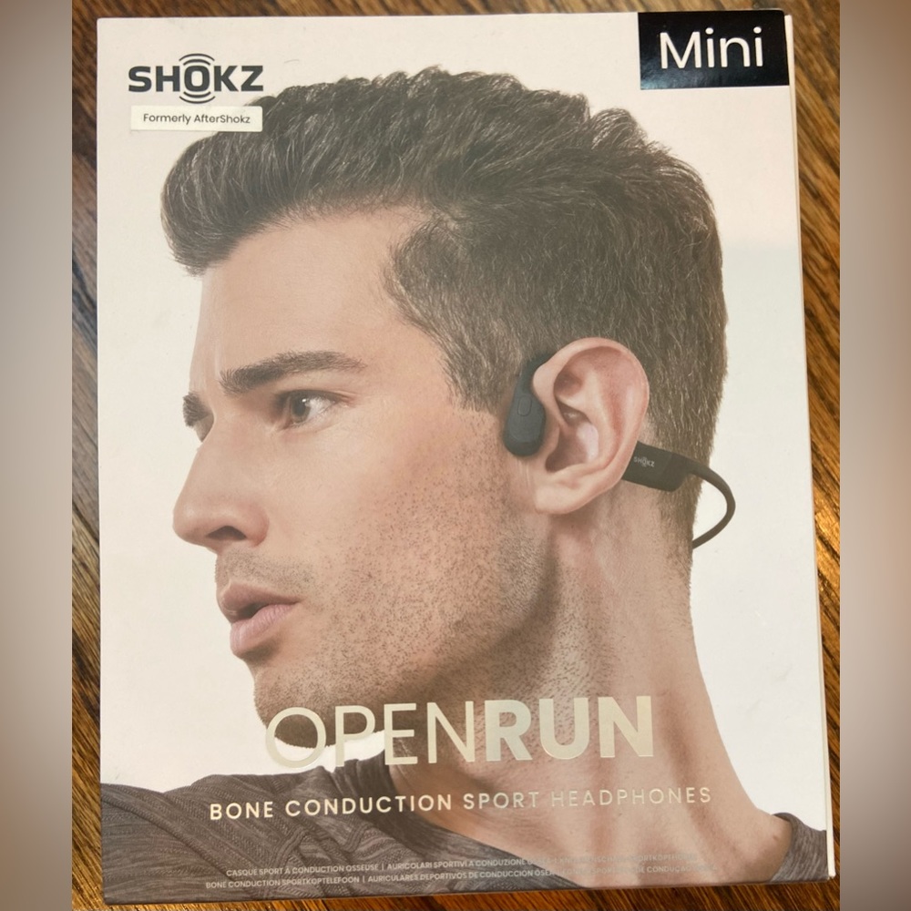 New Shokz OpenRun Mini - Bone Conduction Sport Headphones
